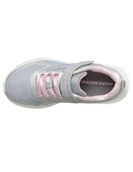 Calzado multideporte-SKECHERS WAVE 92-303557L-LTGY-NIÑA