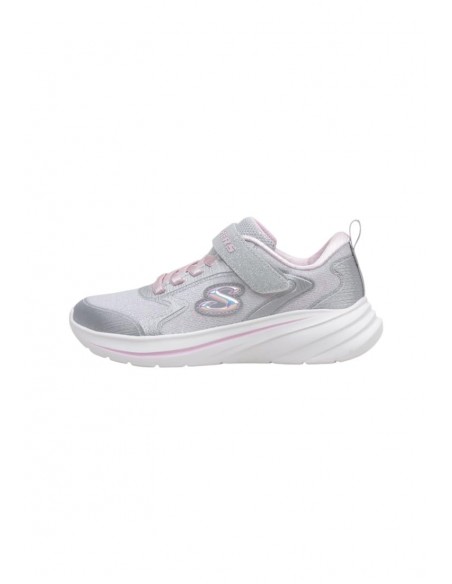 Calzado multideporte-SKECHERS WAVE 92-303557L-LTGY-NIÑA