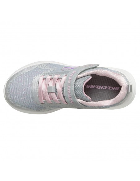 Calzado multideporte-SKECHERS WAVE 92-303557L-LTGY-NIÑA