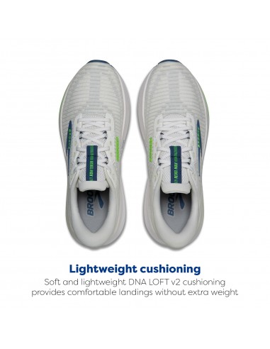 BROOKS REVEL MAX MEN WHITE/GREEN