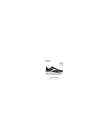 BROOKS REVEL 8 WOMAN BLACK/WHITE