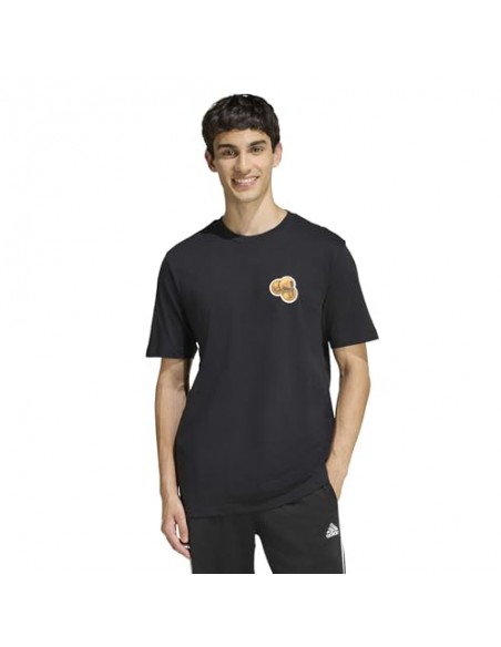 CAMISETA NEGRA ADIDAS HOMBRE