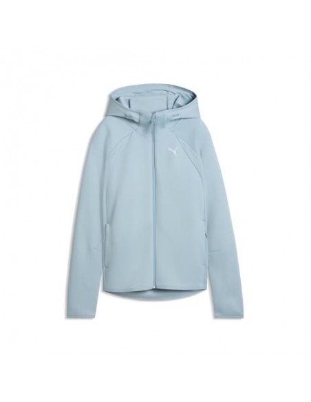 SUDADERA CREMALLERA CAPUCHA PUMA MUJER