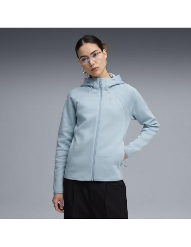 SUDADERA CREMALLERA CAPUCHA PUMA MUJER