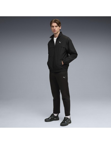 PANTALÓN CHÁNDAL NEGRO PUMA HOMBRE
