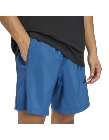 PANTALÓN CORTO TÉCNICO AZUL ADIDAS HOMBRE