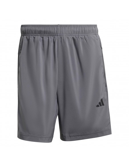 PANTALÓN TÉCNICO CORTO GRIS ADIDAS