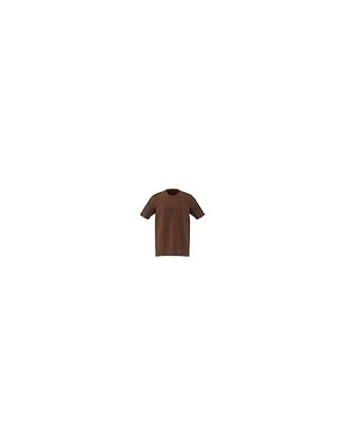 CAMISETA MANGA CORTA MARRÓN ADIDAS HOMBRE