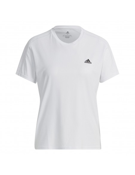 ADIDAS RUN IT TEE W WHITE