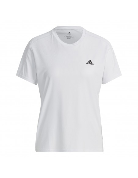 ADIDAS RUN IT TEE W WHITE