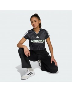 CROP TOP ADIDAS HOT CR AOP T NEGRO 2