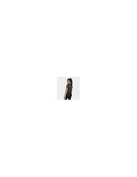 CROP TOP ADIDAS HOT CR AOP T NEGRO