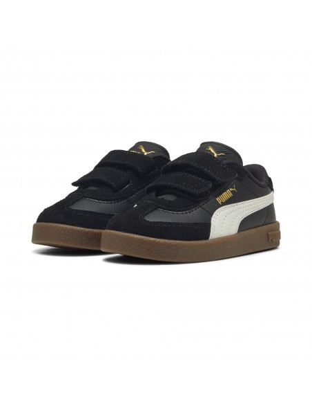 Calzado multideporte Puma-Puma Club II Era V Inf-402308-01-NEGRO-BLANCO UNISEX JUNIOR
