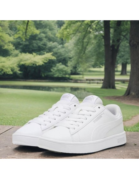 Calzado multideporte Puma Rickie Classic V PS-394253-08-BLANCO TOTAL UNISEX JUNIOR
