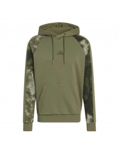 SUDADERA VERDE ESTAMPADO MILITAR ADIDAS HOMBRE