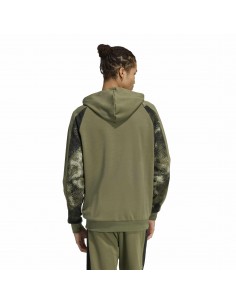 SUDADERA VERDE ESTAMPADO MILITAR ADIDAS HOMBRE 2