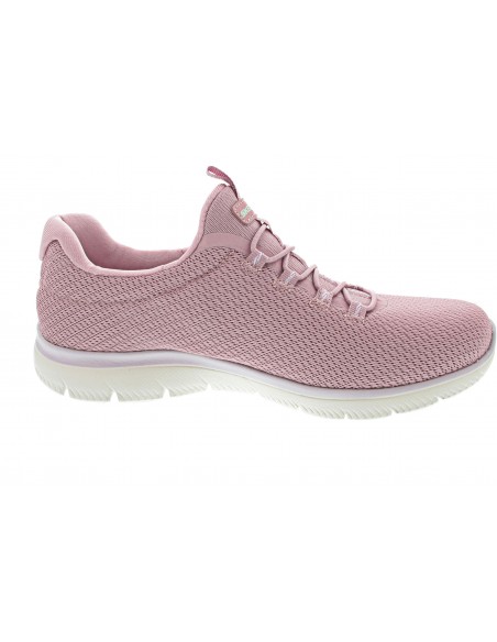 Calzado multideporte-Skechers SUMMITS-SUMMER BLUSH 150268-MVMT MUJER-Marrón