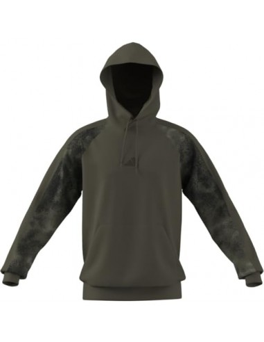 SUDADERA VERDE ESTAMPADO MILITAR ADIDAS HOMBRE