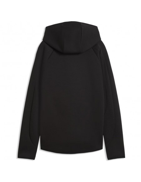 CHAQUETA CREMALLERA CHANDAL MUJER NEGRA PUMA