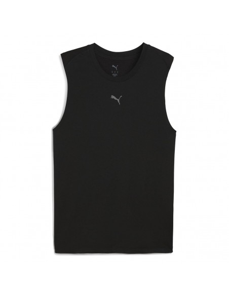 CAMISETA TÉCNICA NEGRA MANGA SISA HOMBRE PUMA