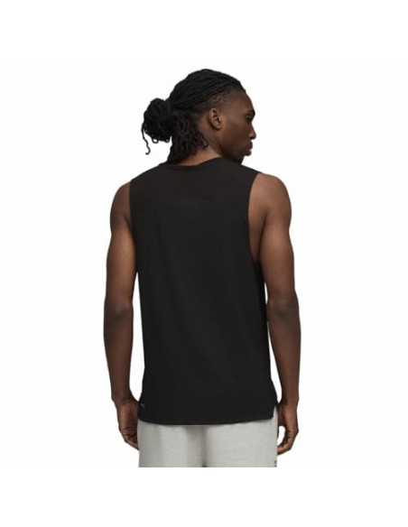 CAMISETA TÉCNICA NEGRA MANGA SISA HOMBRE PUMA