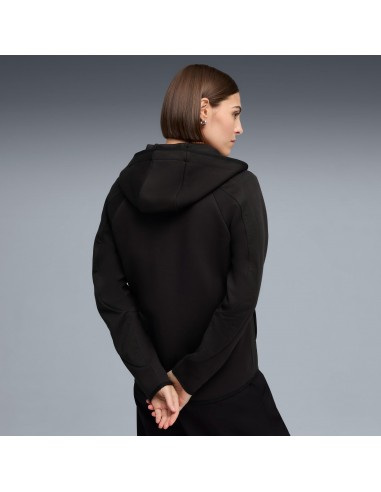 CHAQUETA CREMALLERA CHANDAL MUJER NEGRA PUMA