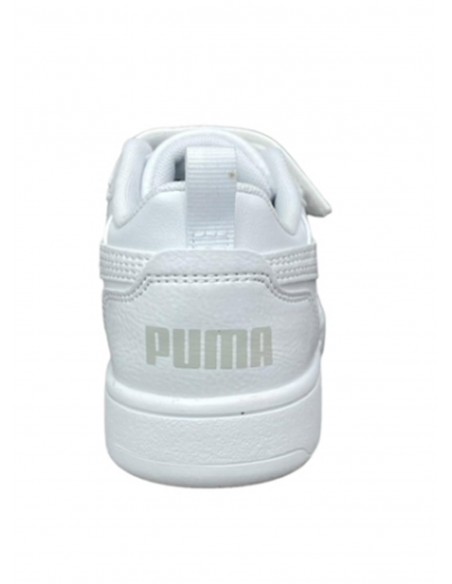 Bota Puma-Puma Rebound V6 Lo AC+ PS-397419-03-BLANCO-GRISES UNISEX JUNIOR