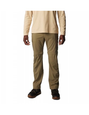 PANTALÓN LARGO DESMONTABLE VERDE HOMBRE COLUMBIA