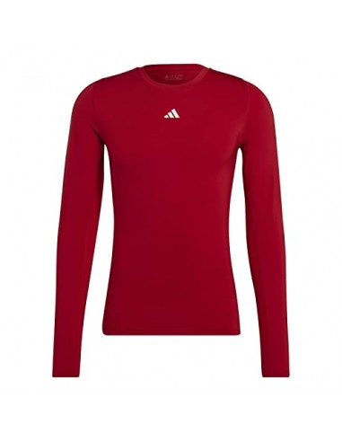 Camiseta ADIDAS-TF LS TEE M-HP0639-ROJO-HOMBRE