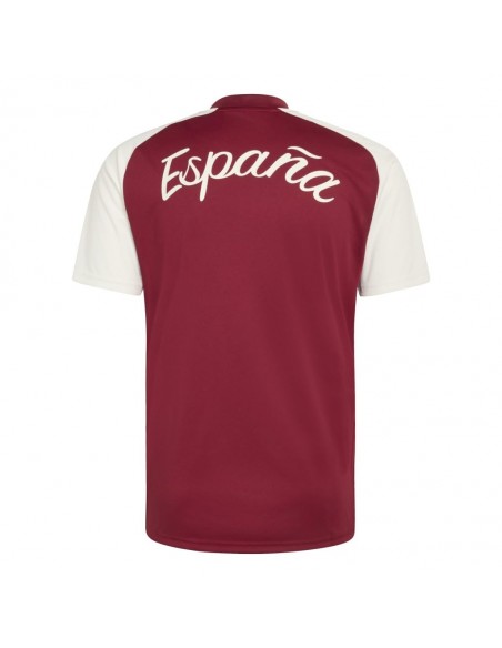 CAMISETA DE CALENTAMIENTO SEGUNDA EQUIPACIÓN ESPAÑA 2026 ADIDAS