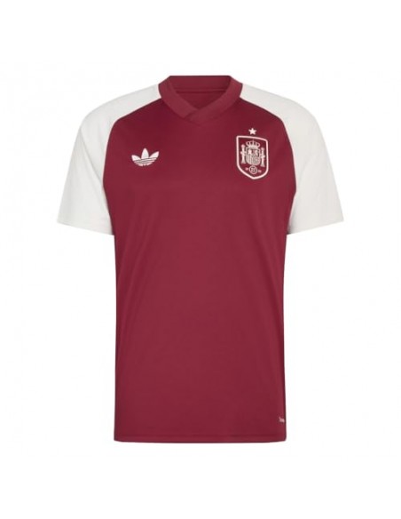 CAMISETA DE CALENTAMIENTO SEGUNDA EQUIPACIÓN ESPAÑA 2026 ADIDAS