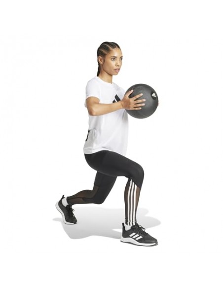 Camiseta manga corta Adidas-TR-ES LOGO T-IT0545 BLANCO-MUJER