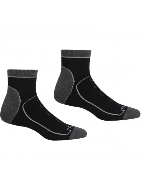 RGT-Samaris TrailSock Black/DkStee 6-8