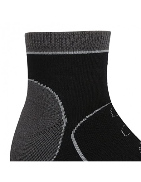 RGT-Samaris TrailSock Black/DkStee 6-8