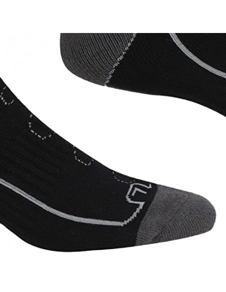 RGT-Samaris TrailSock Black/DkStee 6-8