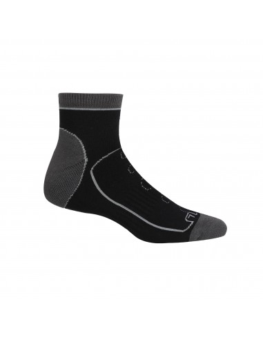 RGT-Samaris TrailSock Black/DkStee 6-8