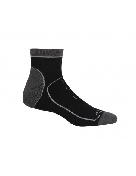 RGT-Samaris TrailSock Black/DkStee 6-8