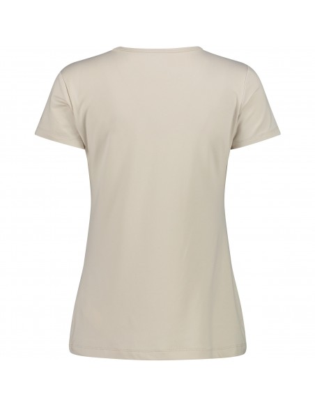Camiseta manga corta  CMP  WOMAN T-SHIRT  31T8466-A238  Marfil  MUJER
