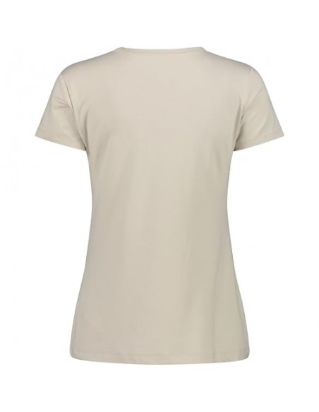 Camiseta manga corta  CMP  WOMAN T-SHIRT  31T8466-A238  Marfil  MUJER