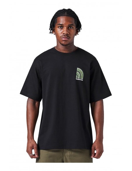 CAMISETA U BUBBLE LOGO RELAXED S TNF BLACK
