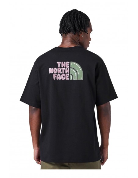 CAMISETA U BUBBLE LOGO RELAXED S TNF BLACK