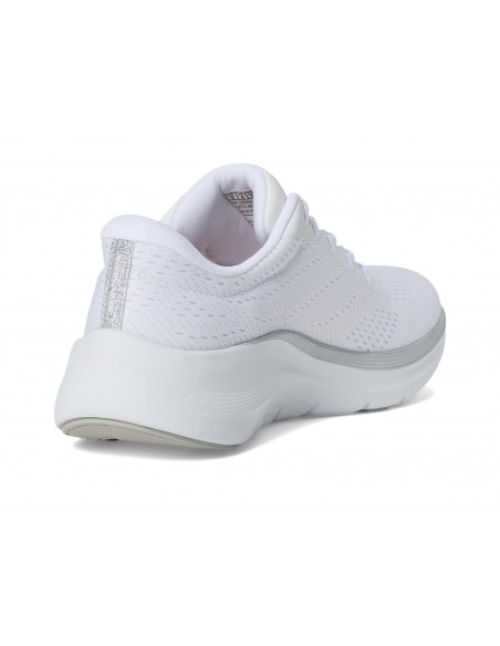 Calzado multideporte-Skechers ARCH FIT 2.0-GLOW THE DISTANC 150067-WSL MUJER-BLANCO