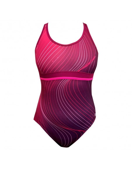 BAÑADOR RAS VIOLETA/MAGENTA BERA U-BACK SWIMSUIT MUJER