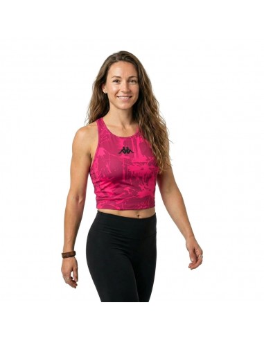 TOP DEPORTIVO ROSADO MUJER KAPPA
