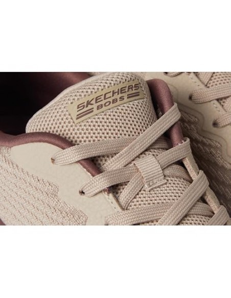 ZAPATILLAS SKECHERS MUJER BOBS FLEX NAT MELLOW DAWN