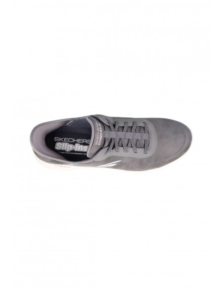 Calzado multideporte-Skechers GO WALK FLEX - SMOOTH MOTION 216326-GRY HOMBRE-GRIS
