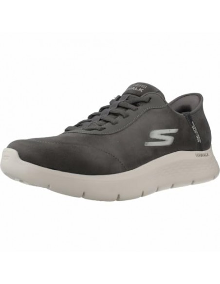 Calzado multideporte-Skechers GO WALK FLEX - SMOOTH MOTION 216326-GRY HOMBRE-GRIS