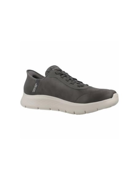 Calzado multideporte-Skechers GO WALK FLEX - SMOOTH MOTION 216326-GRY HOMBRE-GRIS