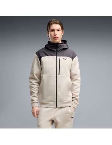 Sudadera Beige Puma PUMATECH Material Mix...