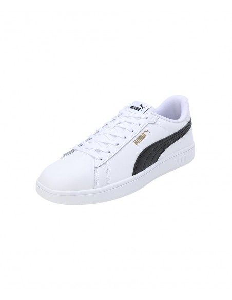 PUMA Calzado multideporte-Puma Smash 3.0 L-390987-11-BLANCO-NEGRO